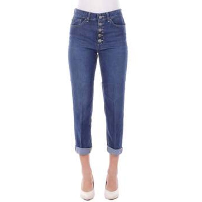 Dondup vrouw jeans dp268bdf0266d 800 Dondup jeans denim blauw
