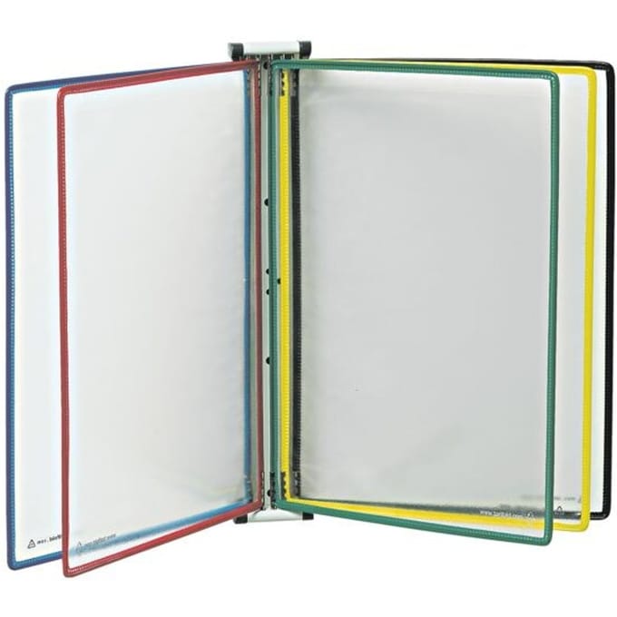 Tarifold Draaibare wandhouder - magnetisch - 5 panelen voor  A4 formaat
