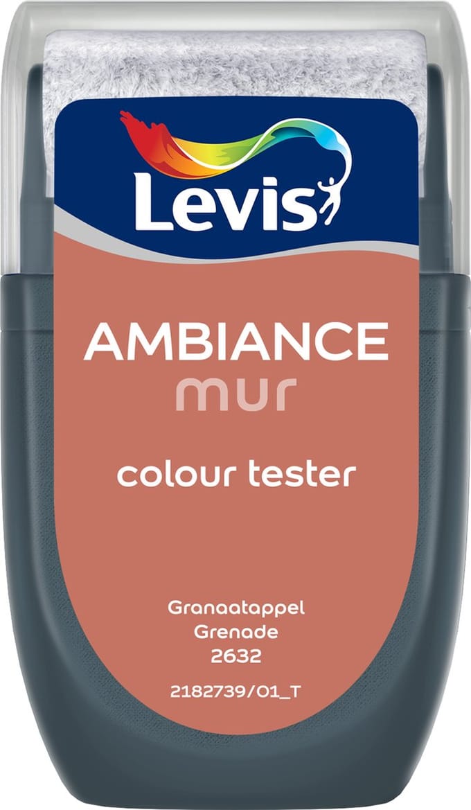 Levis - Ambiance Mur Tester - Granaatappel - 30 Ml