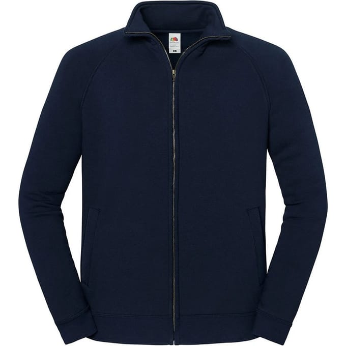 Fruit of the Loom Unisex Adult Iconic Premium Sweat Jacket (Deep Navy)