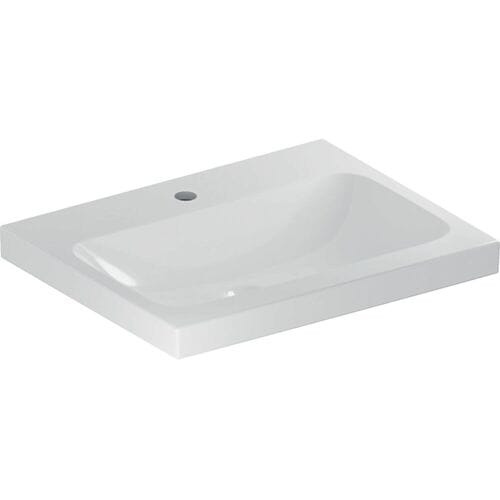 Geberit iCon Light washbasin 60 cm with tap hole in the middle, without overflow 501.834.00.5