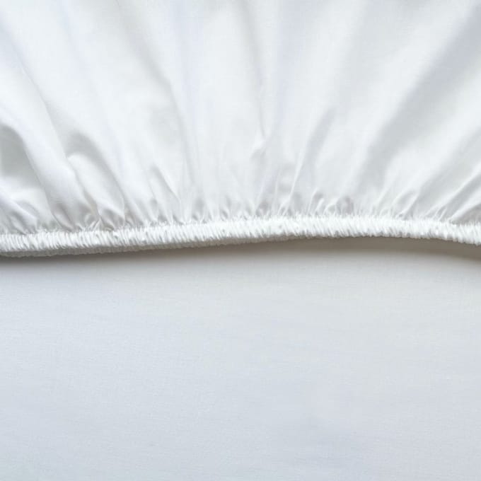 Kayori Kiyo Topper Hoeslaken Tencel - 80-90x200cm - Rondom Elastiek - Verkoelend - Wit