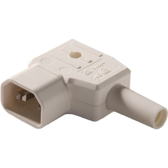 Martin Kaiser C14E Toestelstop Aardingscontact Wit - 748/ws [25 stuks]
