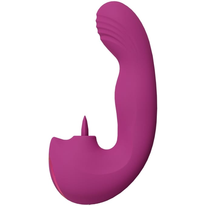 VIVE Yumi - Oplaadbare G-Spot vinger bewegings vibrator en tong