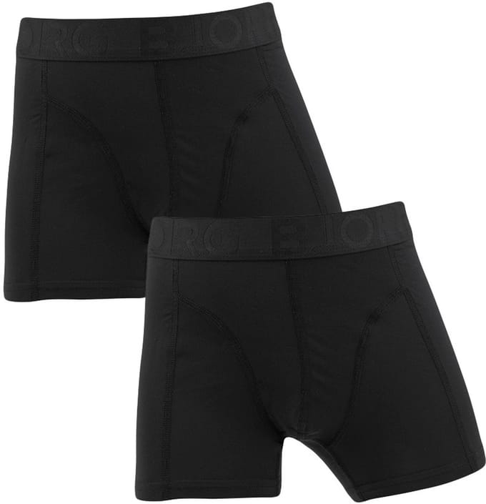 Björn Borg jongens sports 2P microfiber boxers zwart