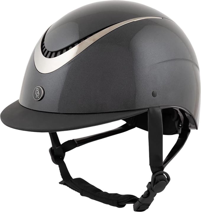 Veiligheidshelm Thèta Glossy Black/Gunmetal - 52/54