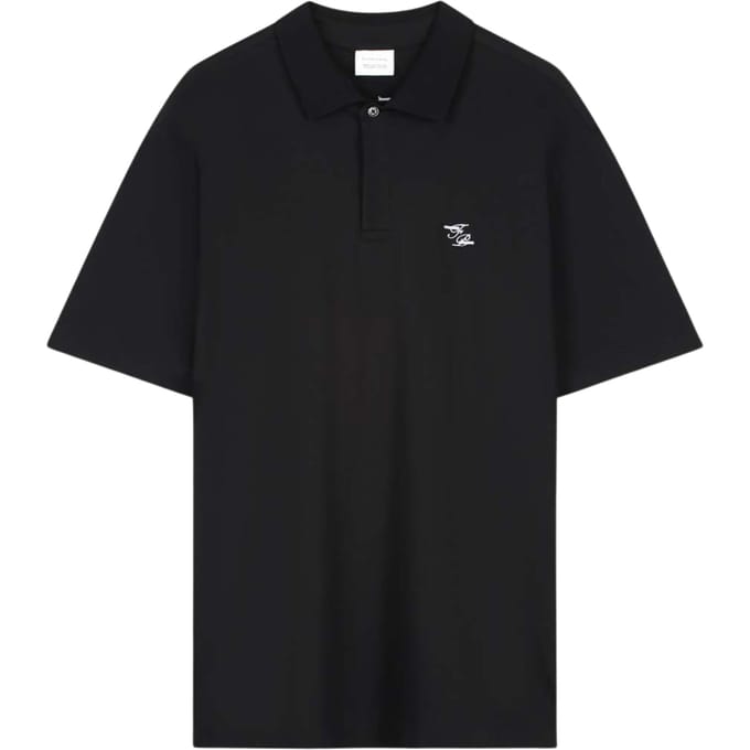 Filling Pieces 422638500365 Polos Zwart Jersey