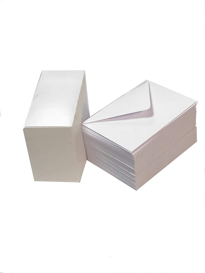 200 Stuks C6 Enveloppen Wit - Hoge Kwaliteit Briefpapier en Direct Mail