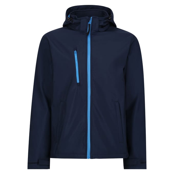 Regatta Heren Venturer 3-laags membraan Soft Shell Jas (Marine / Frans Blauw)