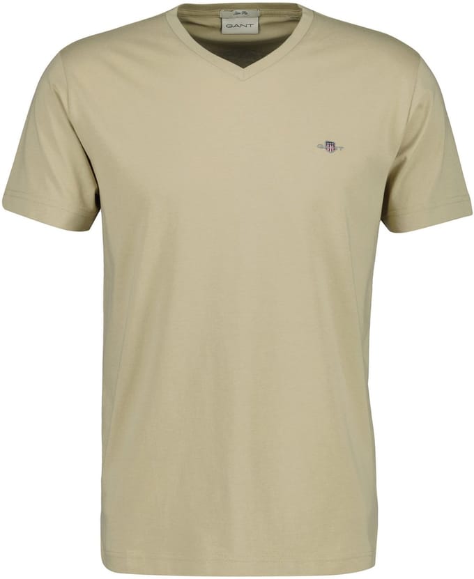GANT T-shirt SLIM SHIELD V-NECK T-SHIRT Set van 1