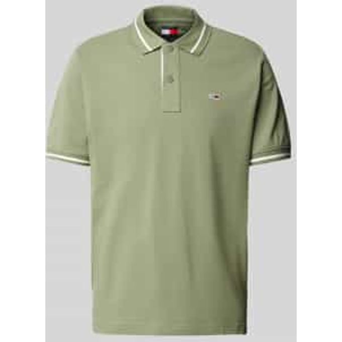 Regular fit poloshirt met logostitching
