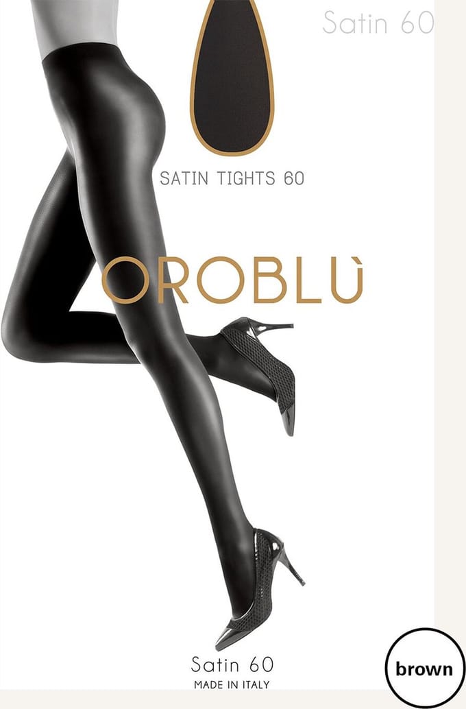 Oroblu Satin 60 Panty - bruin - Maat S