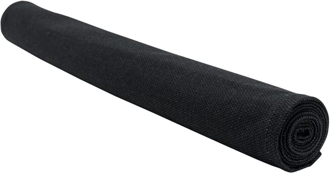 Tafelloper ca.140x50cm Black canvas eco+