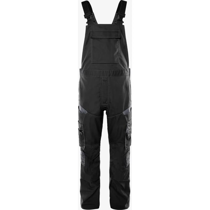 Fristads Amerikaanse overall 1556 STFP - Zwart/Grijs - C58