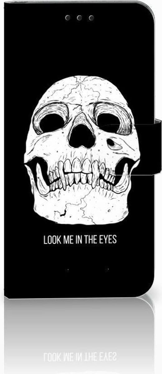 Telefoonhoesje met Naam Huawei P30 Lite (2020) Skull Eyes
