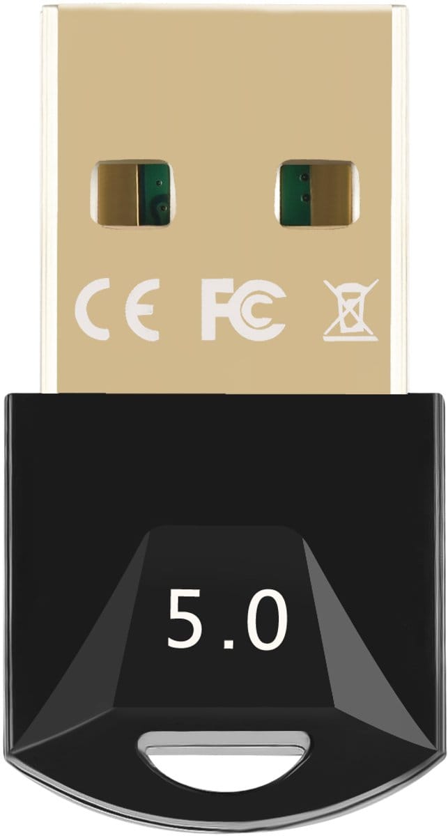 Gembird USB Bluetooth 5.0 Dongle - Compacte Draadloze Netwerkadapter - Universele Compatibiliteit