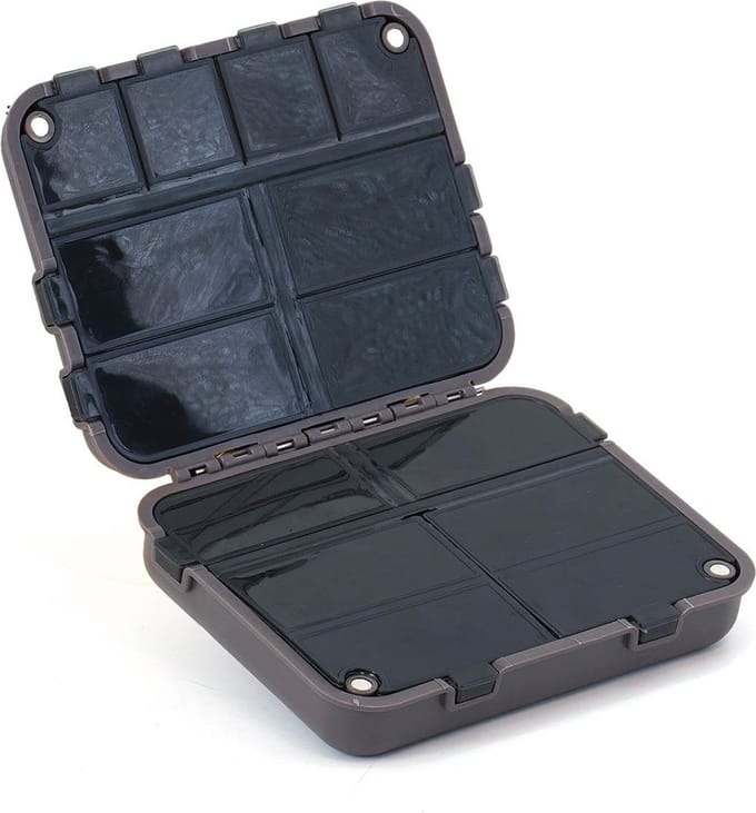 RCG Tackle Box Magnetisch S - Vakjesdoos voor Vistuig Bruin