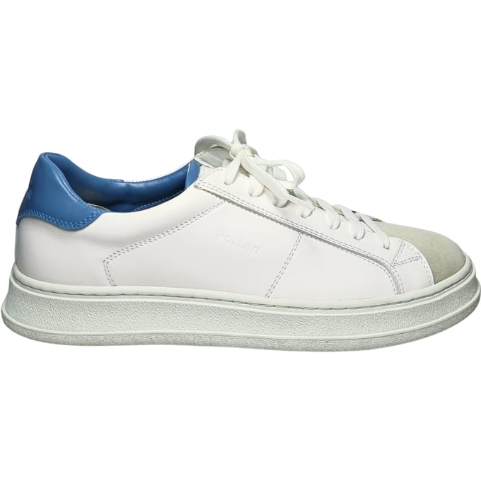 pb15083G9ecvi10B Pollini Wit leder voor heren