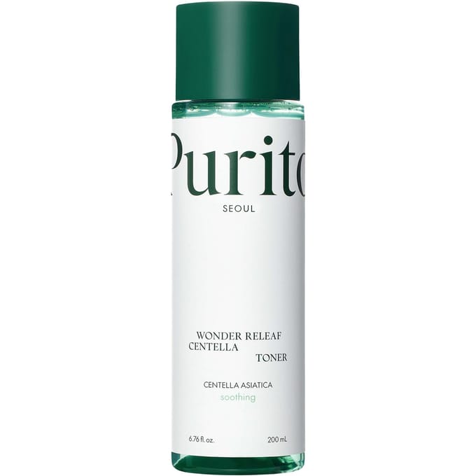Purito Seoul Wonder Releaf Centella Toner 200ml (3 Opties) #200ml x 1pcs white