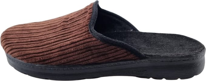Instapper heren - kleur Bruin corduroy - maat 45