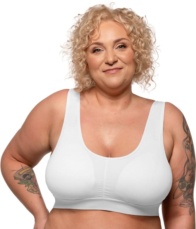 APIA'S Sportbeha - Comfort en Ondersteuning - Wit - 5XL