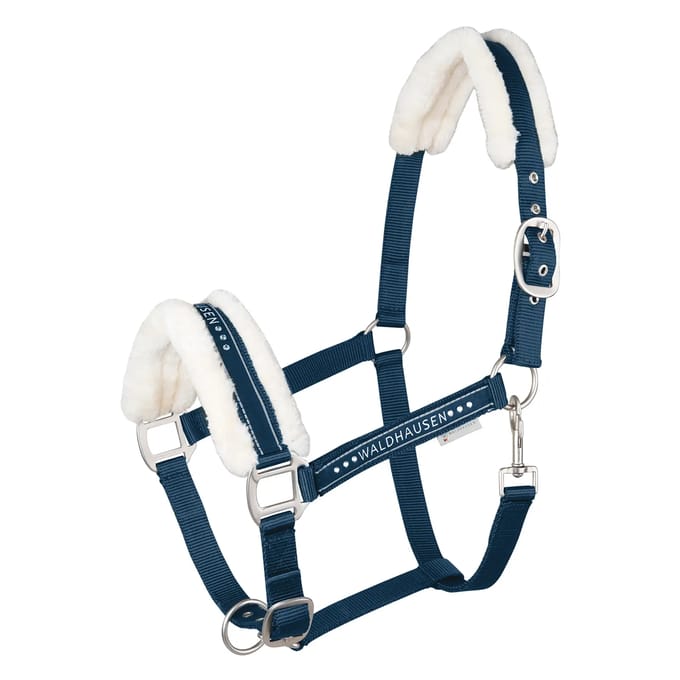 Paardenhalster met bont Waldhausen Elegant