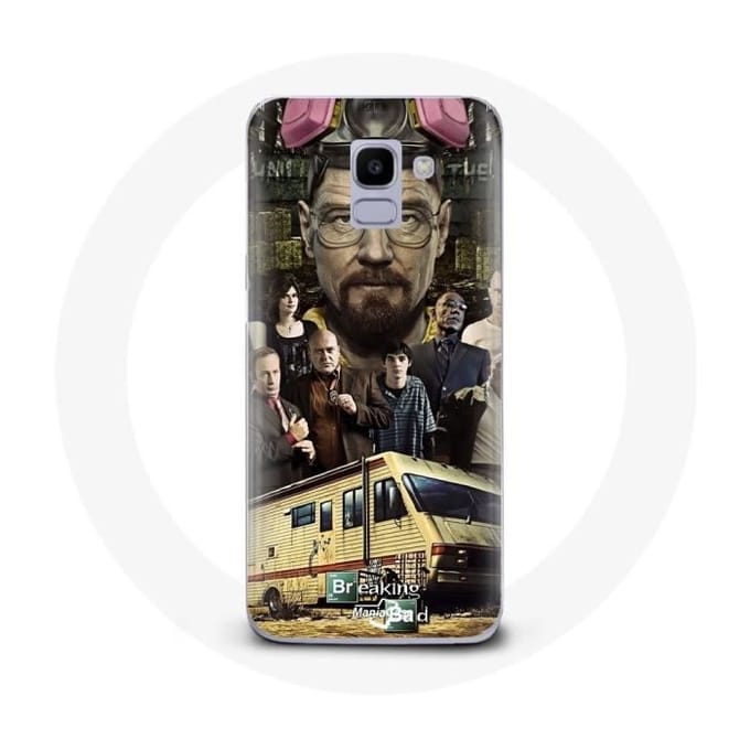 Hoesje voor Samsung Galaxy A8 2018 Breaking Bad Heisenberg