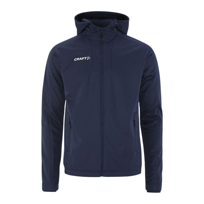 Craft Evolve 2.0 Jas Met Kap Heren - Marine | Maat: M