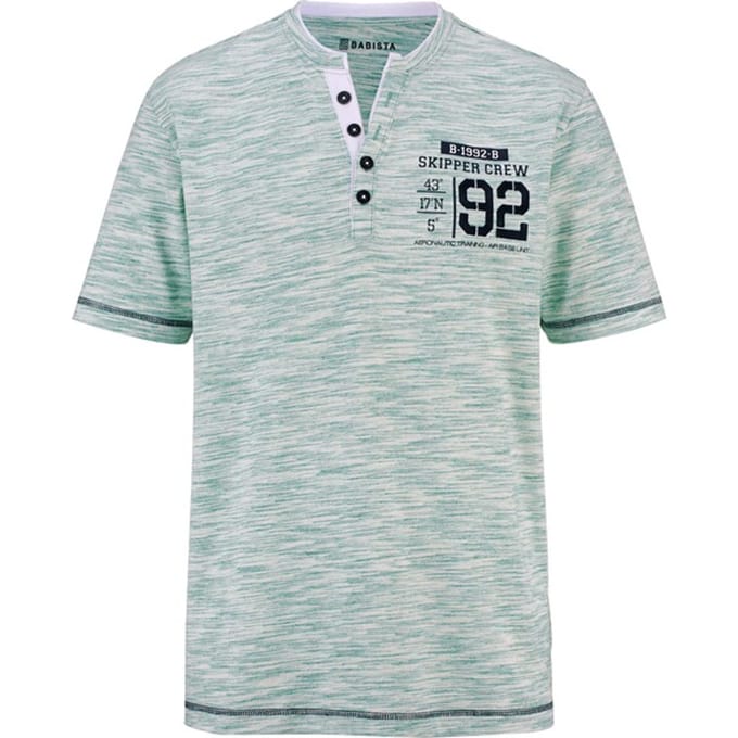 Babista herren T-Shirt - 52/54 - groen - Plus Size