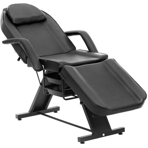 physa Behandelstoel - 180 x 58 x 68 cm - 150 kg - Zwart 10040748