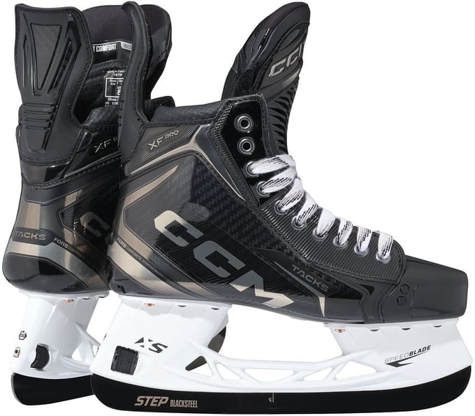 CCM Tacks XF Pro IJshockeyschaatsen - Junior - Maat 35 EU - Regular - One-Piece Boot