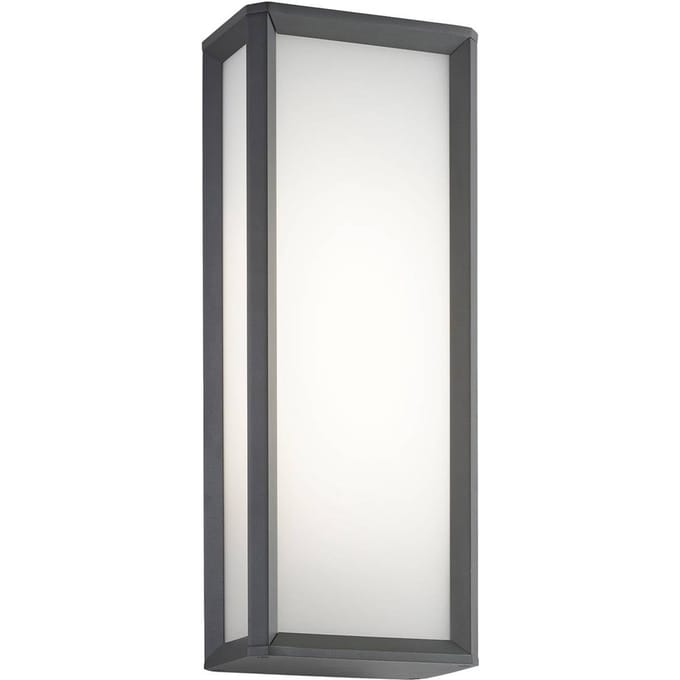 LEDS-C4 LED buitenwandlamp Skat, CCT, antraciet, aluminium