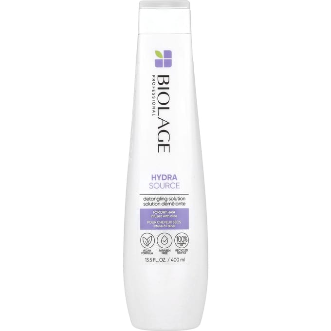 Hydra Source, Ontwaroplossing, Droog Haar, 400 ml(13,5 fl oz) white