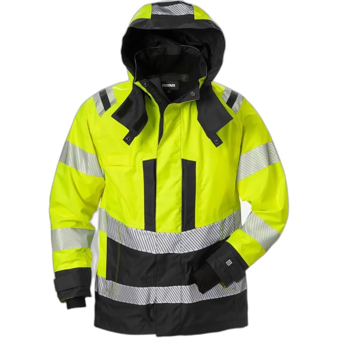 Fristads Hi Vis Airtech® Shelljack Dames Klasse 3 4518 Gtt - Hi-Vis geel/zwart - S