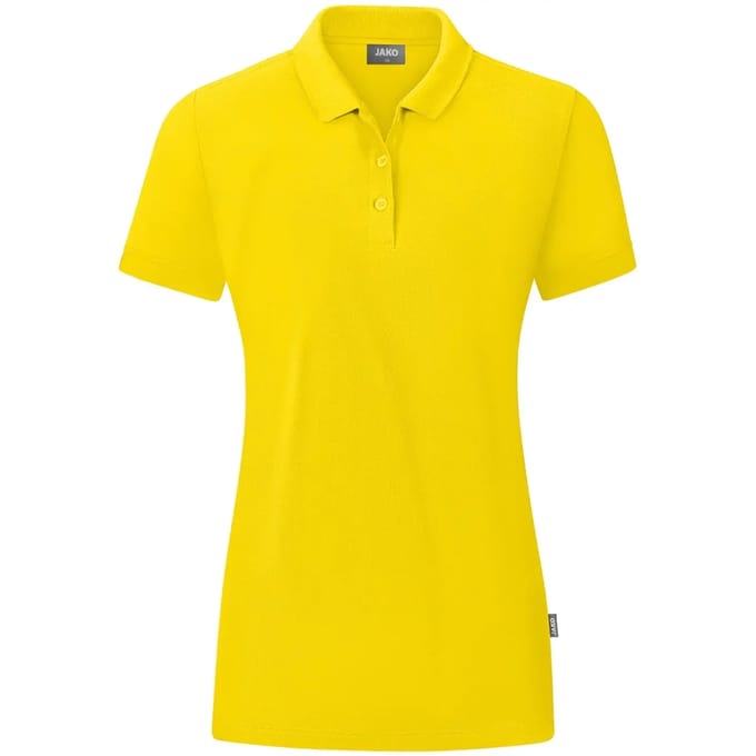 Jako Organic Polo Dames - Citroen | Maat: 40