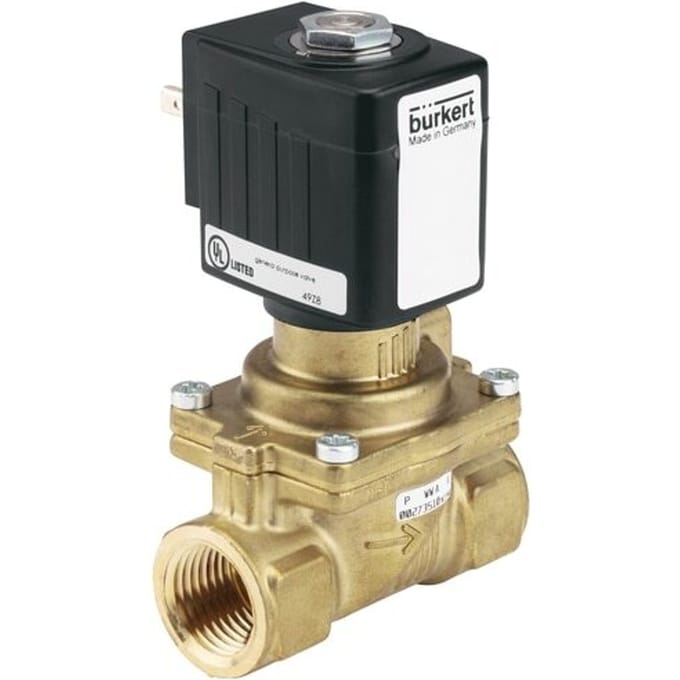Magneetventiel G3/8'' NC Messing NBR 0.2-16bar/3-232psi 230VAC Anti-Waterslag 6281 322510