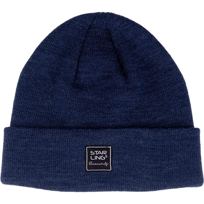 Starling Muts Junior - Neve - Dubbellaags Gebreid - Donkerblauw - One Size