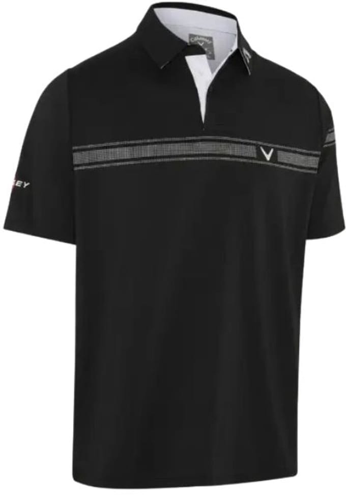 Callaway - Odessey Heren Block Golfpolo Zwart