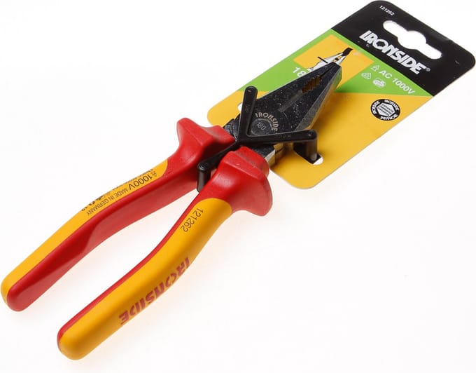 Ironside Combinatietang VDE 2-componenten handvat 180mm