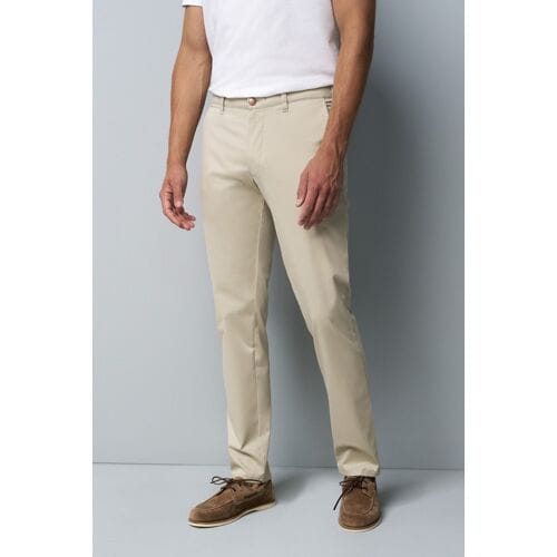 Meyer Broek M5 Chino Light Summer Twill Comfort Stretch Beige / male