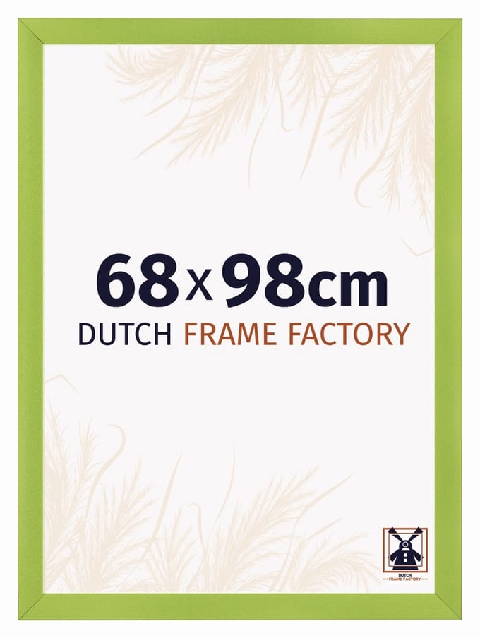 Fotolijst 68x98 cm - MDF - Groen - Praag