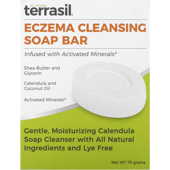 Terrasil, Eczeem Reinigende Zeep Bar, 75g white
