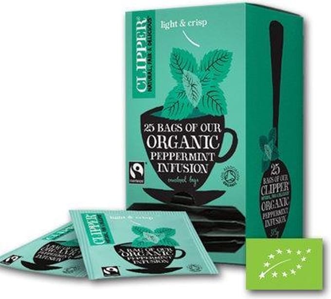 Clipper Tea | Peppermint Infusion | 6 x 25 zakjes