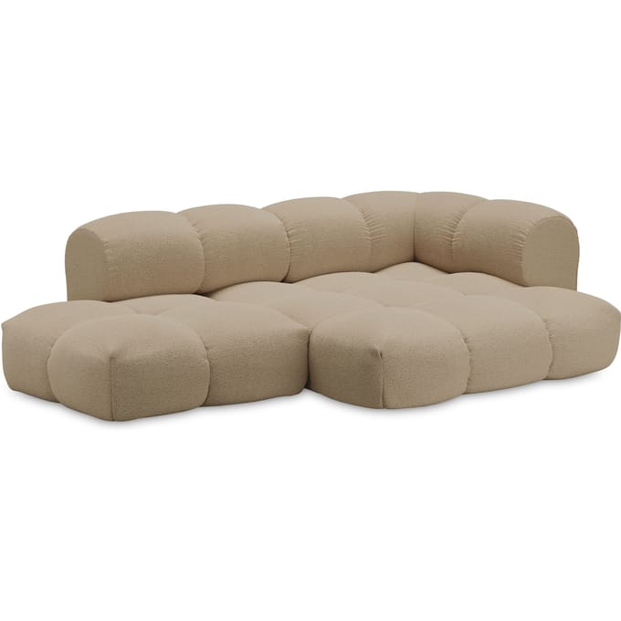 Objekte unserer Tage zander Sofa Design 06 rechts (3--zit) - Hug Me 071 Sand