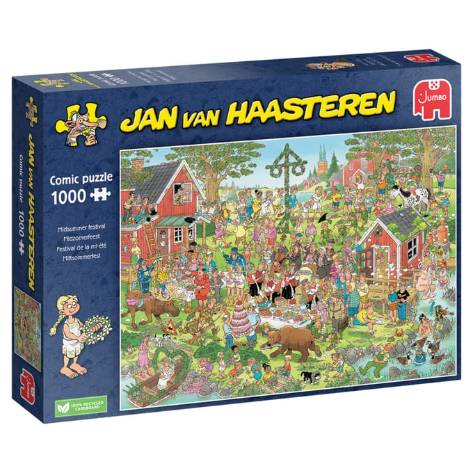 Jan van Haasteren - Midzomerfeest - 1000 stukjes puzzel - Legpuzzel