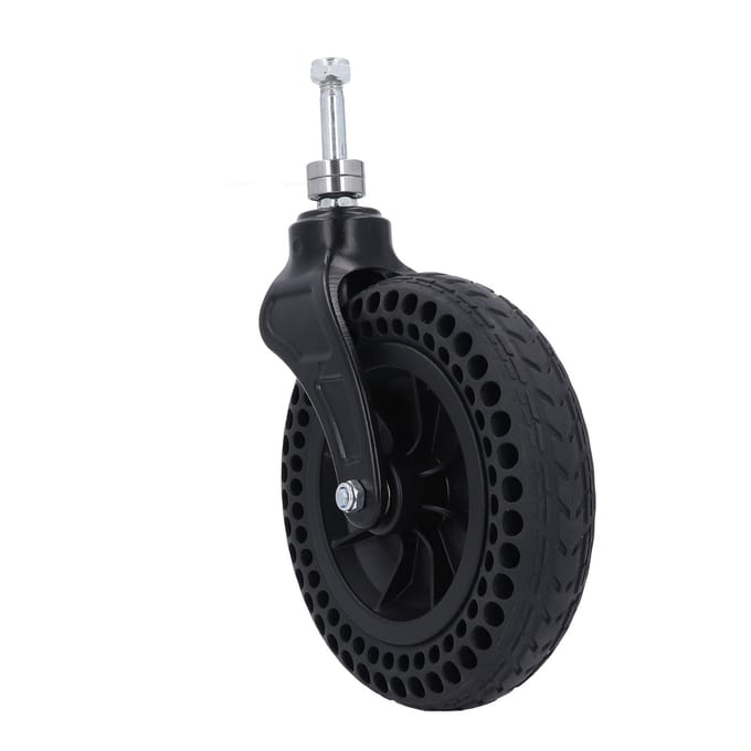 8 Inch Universeel Zwenkwiel Antislip TPE Rubber Massief Wiel Vervanging voor Trolley 75KG Draagvermogen