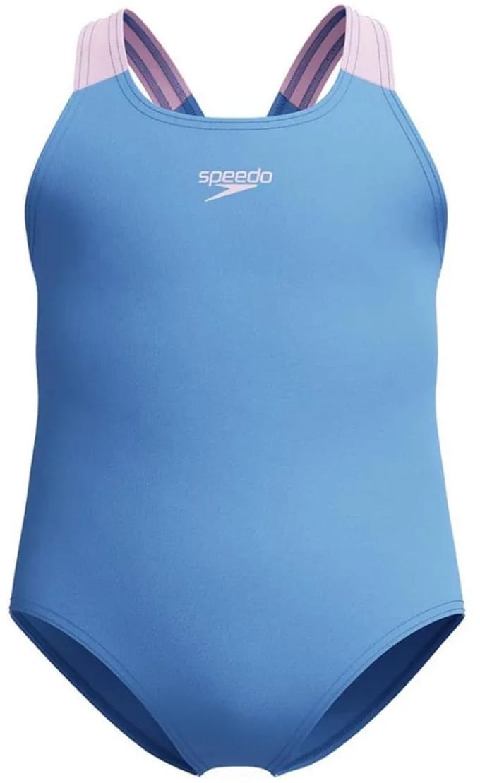 Speedo Solid Medalist Zwemkleding Blauw 4 Years Meisje