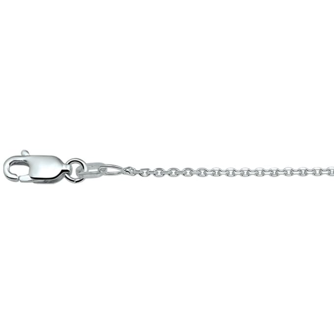 Zilver anker collier K1018804 / 70 cm - 1.3 mm