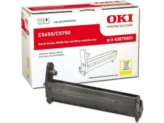 OKI Drum Yellow for C5650 - Drum kit Geel