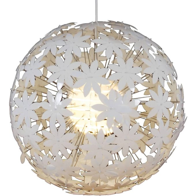 Näve Bolvormige hanglamp YOUNG LIVING wit